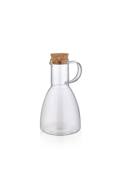 Hermia SSE0022 Dispensador Aceite Cristal Transparente 400 ml 9x9x17 cm